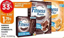 Intermarché Barras cereais fitness 0% Nestlé promoção
