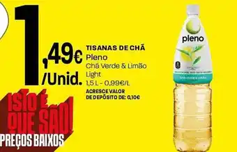 Intermarché Tisanas de chá Pleno promoção
