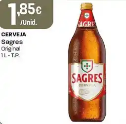 Intermarché Cerveja sagres original promoção