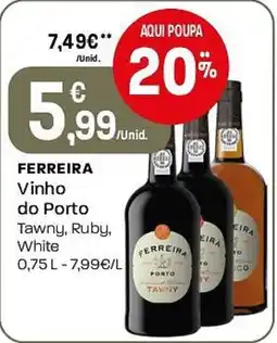 Intermarché Ferreira vinho do porto promoção