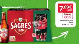 Amanhecer Cerveja Sagres Mini promoção