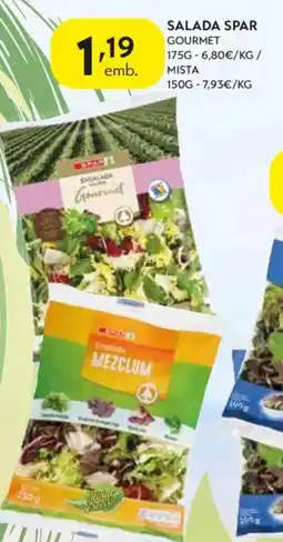 Spar Salada spar gourmet promoção
