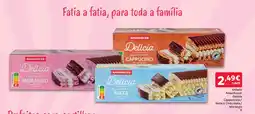Amanhecer Gelado Amanhecer Delícia Cappuccino/ Nata e Chocolate/ Morango promoção