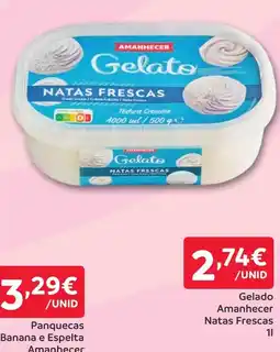 Amanhecer Gelado Amanhecer Natas Frescas promoção