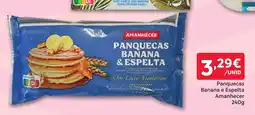Amanhecer Panquecas Banana e Espelta Amanhecer promoção