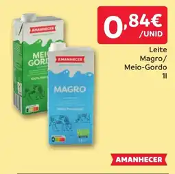 Amanhecer Leite Magro/ Meio-Gordo promoção