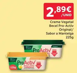 Amanhecer Creme Vegetal Becel Pro-Activ Original/ Sabor a Manteiga promoção