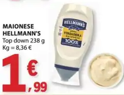 E.Leclerc Maionese hellmann's top down promoção