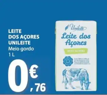 Leite dos açores unileite meio gordo