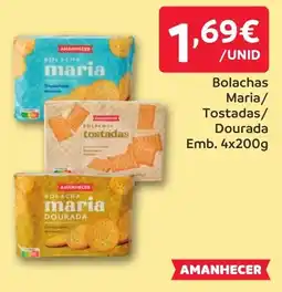 Amanhecer Bolachas Maria/ Tostadas/ Dourada promoção