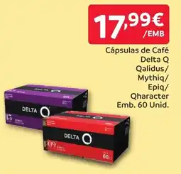 Amanhecer Cápsulas de Café Delta Q Qalidus/ Mythiq/ Epiq/ Qharacter promoção
