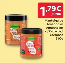 Amanhecer Manteiga de Amendoim Amanhecer c/Pedaços/ Cremosa promoção