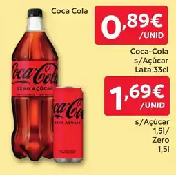 Amanhecer Coca-Cola s/Açúcar Lata promoção