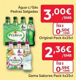 Amanhecer Água c/Gás Pedras Salgadas Original promoção