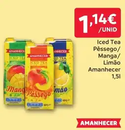 Amanhecer Iced Tea Pêssego/ Manga/ Limão Amanhecer promoção
