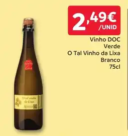 Amanhecer Vinho DOC Verde O Tal Vinho da Lixa Branco promoção