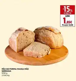 El Corte Inglés Serrana - pão de forma massa mae promoção