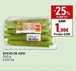 El Corte Inglés Sticks de aipo promoção