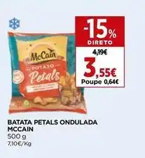El Corte Inglés Mccain - batata petals ondulada promoção