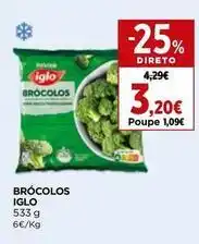 El Corte Inglés Iglo - brocolos promoção