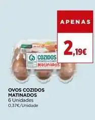 El Corte Inglés Matinados - ovos cozidos promoção