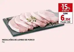 El Corte Inglés Medalhoes de lombo de porco promoção