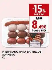 El Corte Inglés Gurmesa - preparado para barbecue promoção