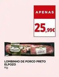 El Corte Inglés Elpozo - lombinho de porco preto promoção