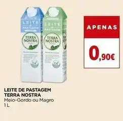 El Corte Inglés Terra nostra - leite de pastagem promoção