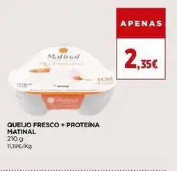 El Corte Inglés Matinal - queijo fresco + proteina promoção