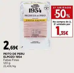 El Corte Inglés Elpozo - peito de peru 1954 promoção