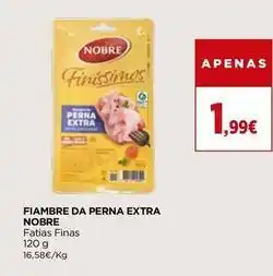 El Corte Inglés Nobre - fiambre da perna extra promoção