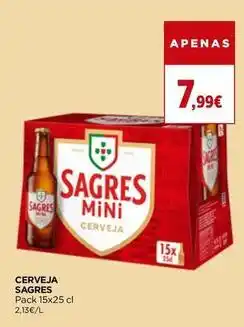 El Corte Inglés Sagres - cerveja promoção