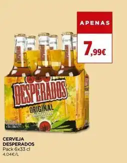 El Corte Inglés Desperados - cerveja promoção