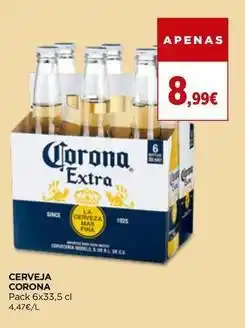 El Corte Inglés Corona - cerveja promoção