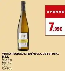 El Corte Inglés D.s.f - vinho branco regional da península de setúbal promoção