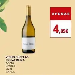 El Corte Inglés Prova reiga - vinho bucelas promoção