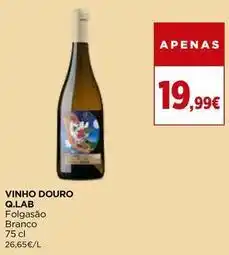 El Corte Inglés Q.lab - vinho douro promoção