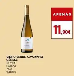 El Corte Inglés Genese - vinho verde alvarinho promoção