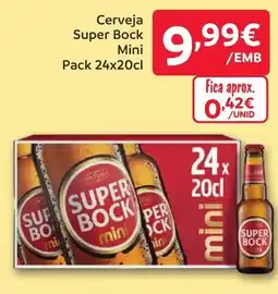 Amanhecer Cerveja Super Bock Mini promoção