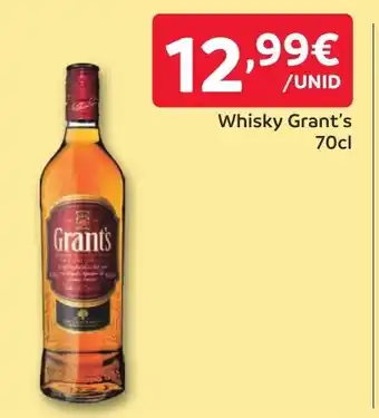 Amanhecer Whisky grant's promoção