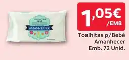 Amanhecer Toalhitas p/Bebé Amanhecer promoção