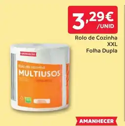 Amanhecer Rolo de Cozinha XXL Folha Dupla promoção