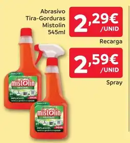 Amanhecer Abrasivo Tira-Gorduras Mistolin Recarga promoção