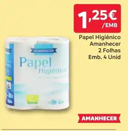 Amanhecer Papel Higiénico Amanhecer 2 Folhas promoção