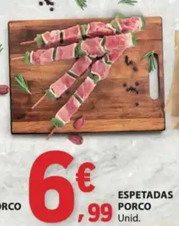E.Leclerc Espetadas porco unid. promoção