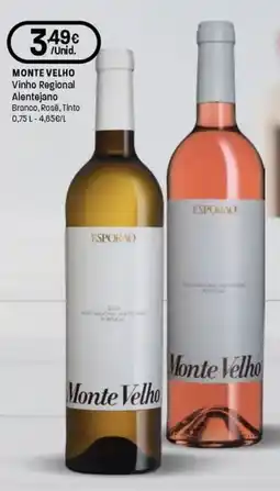 Intermarché MONTE VELHO Vinho Regional Alentejano promoção