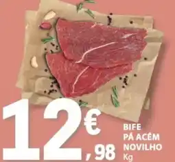 E.Leclerc Bife pá acém novilho promoção