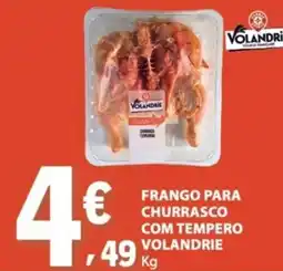E.Leclerc Frango para churrasco com tempero volandrie promoção