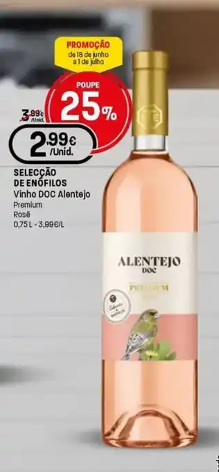 SELECÇÃO DE ENOFILOS Vinho DOC Alentejo